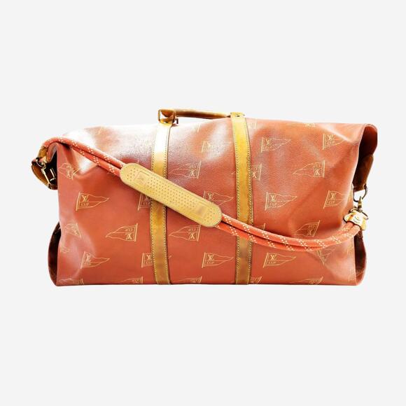 Louis Vuitton Other - Louis Vuitton America's Cup Duffle bag LV Cup Red and Vachetta PVC